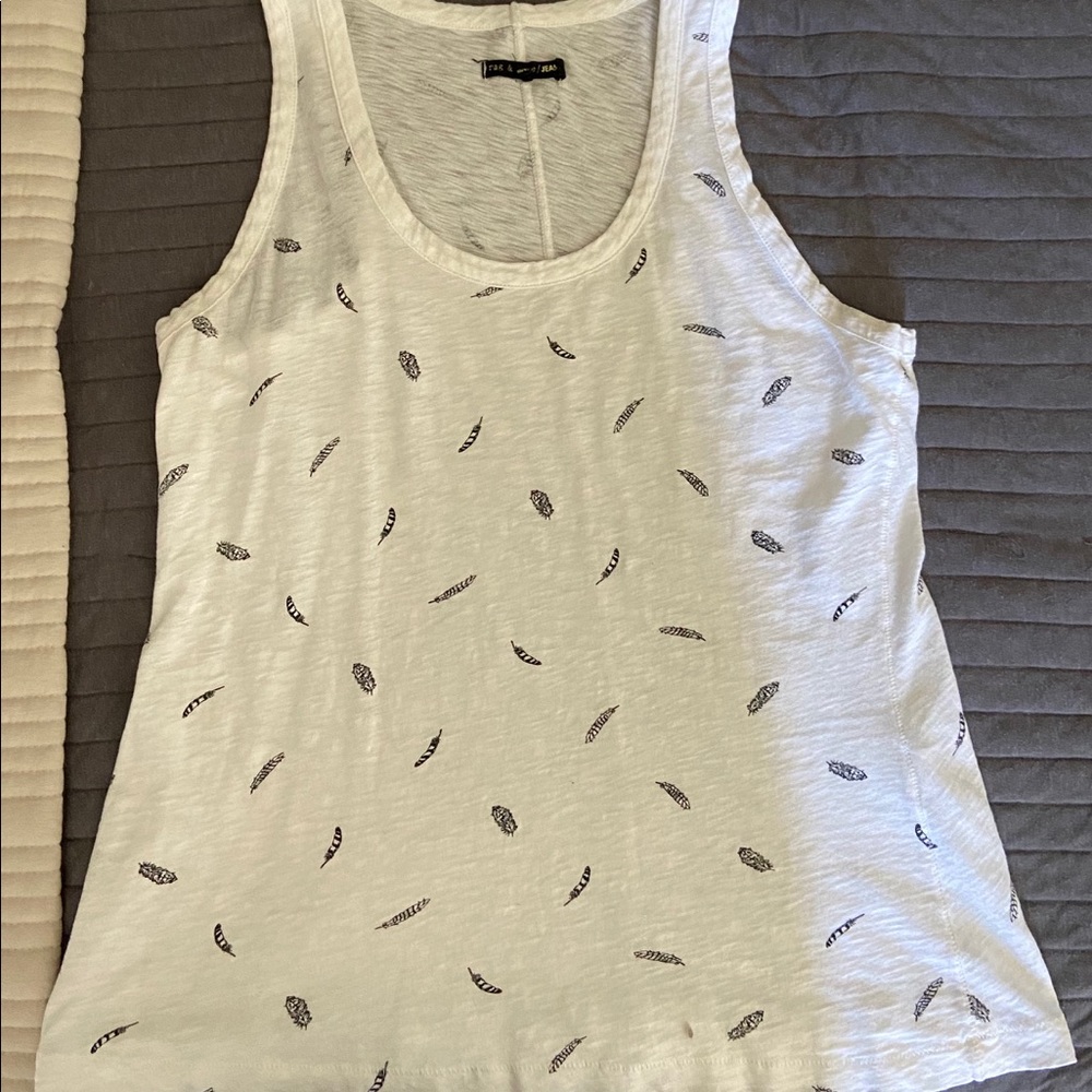 rag & bone feather tank. Large.